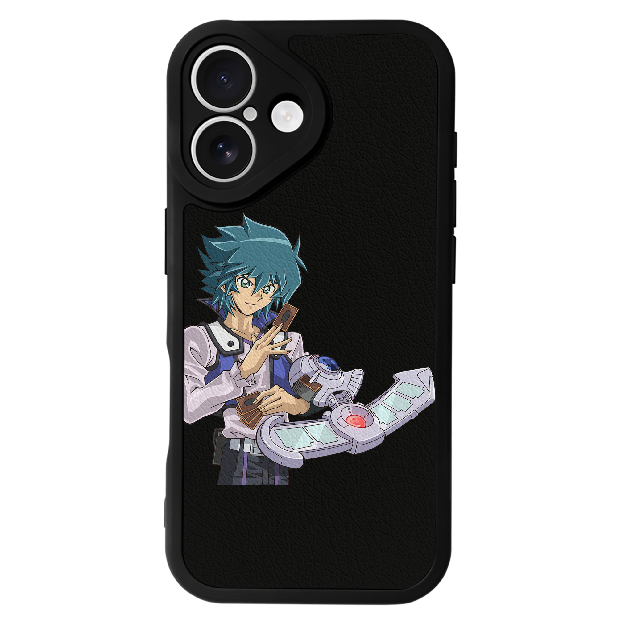 遊☆戯☆王 Yu-Gi-Oh! 【iPhone 16シリーズ対応】シリコンスマホケース（レザー調） 材質：シリコン